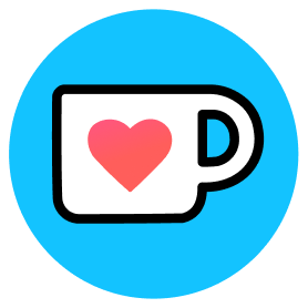 Link to ko-fi - a page to tip to creators and a storefront